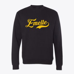 Emelle Alabama Vintage Team Crewneck Sweatshirt