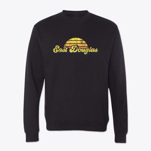 East Douglas Massachusetts Sublime Sunset Crewneck Sweatshirt