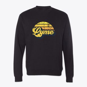 Lyme New Hampshire Sublime Sunset Crewneck Sweatshirt