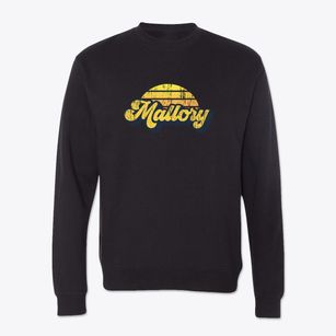 Mallory West Virginia Sublime Sunset Crewneck Sweatshirt