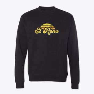 El Reno Oklahoma Sublime Sunset Crewneck Sweatshirt