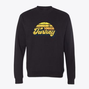 Turkey North Carolina Sublime Sunset Crewneck Sweatshirt