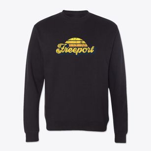 Freeport Maine Sublime Sunset Crewneck Sweatshirt