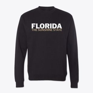 Florida White and Gold Crewneck Sweatshirt