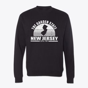  New Jersey Sunset Crewneck Sweatshirt
