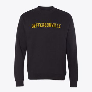 Jeffersonville Illinois Timeless Retro Crewneck Sweatshirt