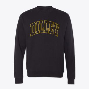 Dilley Texas Trendy Block Crewneck Sweatshirt