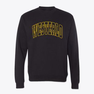 Westerlo New York Trendy Block Crewneck Sweatshirt