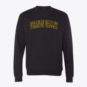Vernon Valley New Jersey Trendy Block Crewneck Sweatshirt