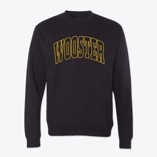 Wooster Ohio Trendy Block Crewneck Sweatshirt