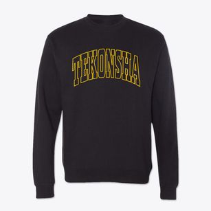 Tekonsha Michigan Trendy Block Crewneck Sweatshirt