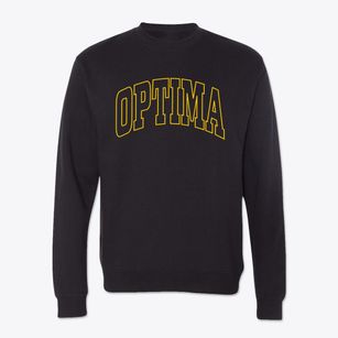 Optima Oklahoma Trendy Block Crewneck Sweatshirt