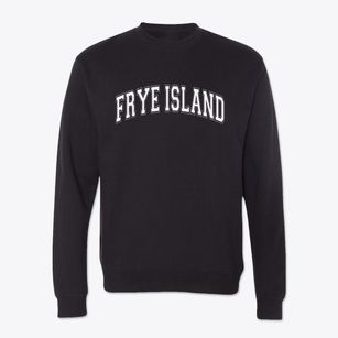 Frye Island Maine Varsity Crewneck Sweatshirt