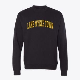 Lake Mykee Town Missouri Varsity Crewneck Sweatshirt