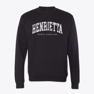 Henrietta North Carolina Urban Vibe Crewneck Sweatshirt