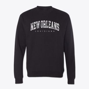New Orleans Louisiana Urban Vibe Crewneck Sweatshirt