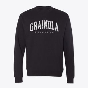 Grainola Oklahoma Urban Vibe Crewneck Sweatshirt