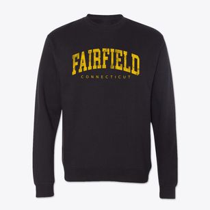 Fairfield Connecticut Urban Vibe Crewneck Sweatshirt