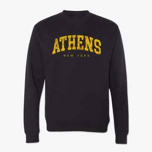 Athens New York Urban Vibe Crewneck Sweatshirt