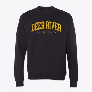 Deer River Minnesota Urban Vibe Crewneck Sweatshirt