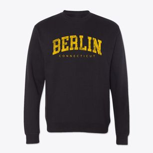 Berlin Connecticut Urban Vibe Crewneck Sweatshirt