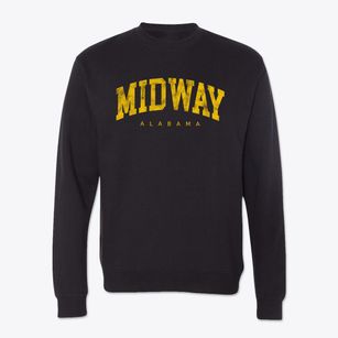 Midway Alabama Urban Vibe Crewneck Sweatshirt