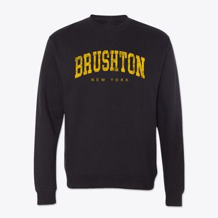 Brushton New York Urban Vibe Crewneck Sweatshirt