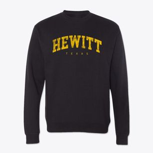 Hewitt Texas Urban Vibe Crewneck Sweatshirt