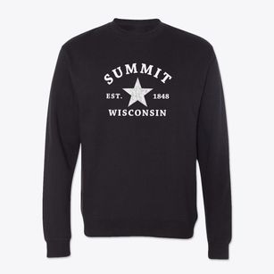 Summit Wisconsin Star Crewneck Sweatshirt