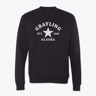 Grayling Alaska Star Crewneck Sweatshirt