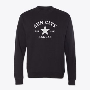 Sun City Kansas Star Crewneck Sweatshirt