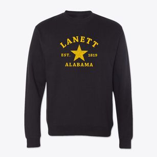 Lanett Alabama Star Crewneck Sweatshirt