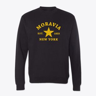 Moravia New York Star Crewneck Sweatshirt
