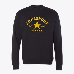 Jonesport Maine Star Crewneck Sweatshirt