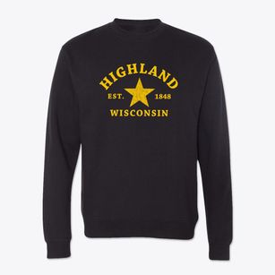 Highland Wisconsin Star Crewneck Sweatshirt