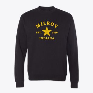 Milroy Indiana Star Crewneck Sweatshirt