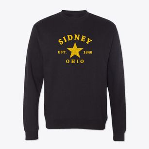 Sidney Ohio Star Crewneck Sweatshirt