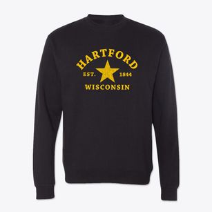 Hartford Wisconsin Star Crewneck Sweatshirt