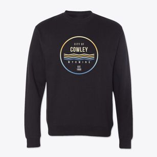 Cowley Wyoming Color Fade Crewneck Sweatshirt