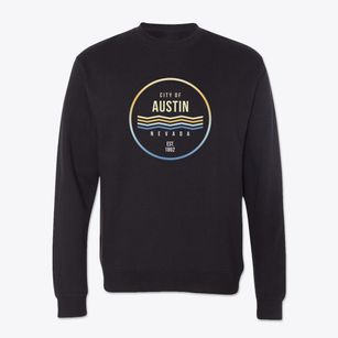 Austin Nevada Color Fade Crewneck Sweatshirt