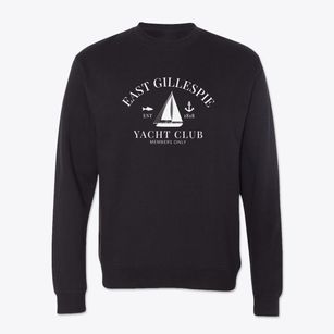 East Gillespie Illinois Yacht Club Crewneck Sweatshirt
