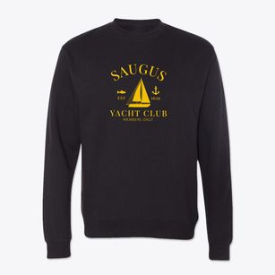 Saugus Massachusetts Yacht Club Crewneck Sweatshirt