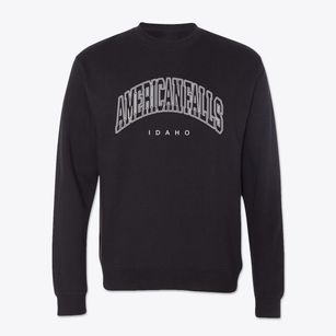 American Falls Idaho Inline Crewneck Sweatshirt