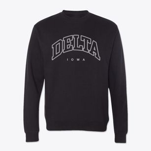 Delta Iowa Inline Crewneck Sweatshirt