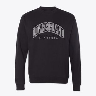 Lowes Island Virginia Inline Crewneck Sweatshirt