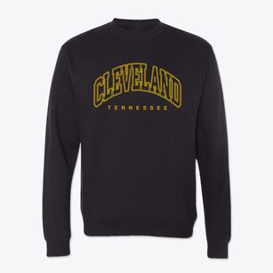 Cleveland Tennessee Inline Crewneck Sweatshirt