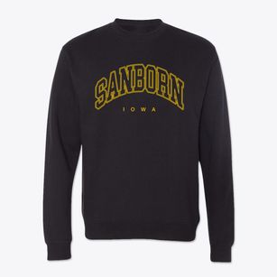 Sanborn Iowa Inline Crewneck Sweatshirt