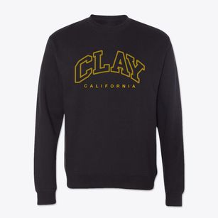Clay California Inline Crewneck Sweatshirt