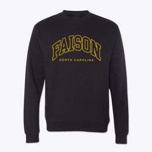 Faison North Carolina Inline Crewneck Sweatshirt