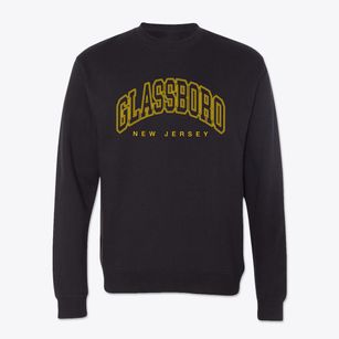 Glassboro New Jersey Inline Crewneck Sweatshirt
